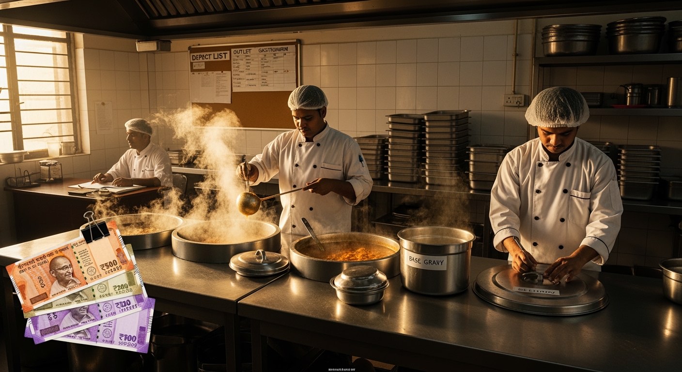 Central kitchen vs distributed kitchen for Indian restaurant chains