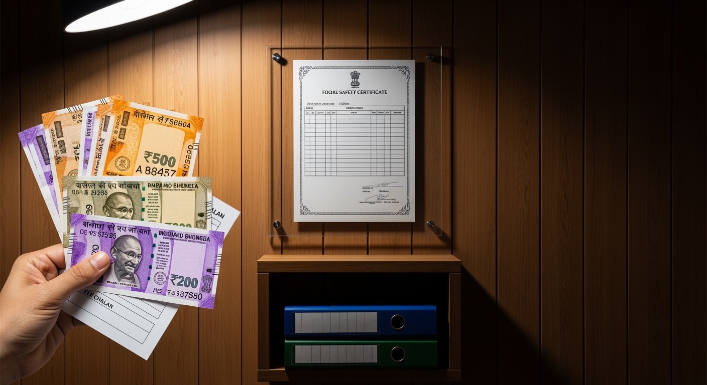 FSSAI license renewal for restaurants — fees, timelines, rejection reasons