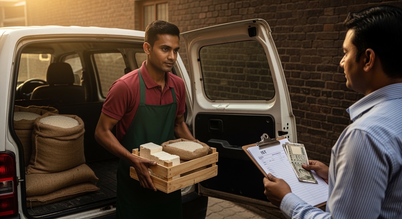 Inter-store transfer format for restaurants — IST template + GST handling