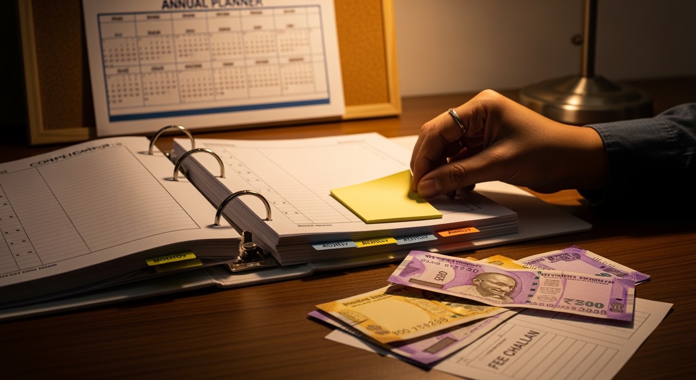 Restaurant compliance checklist India 2026 — 38 statutory items + planner