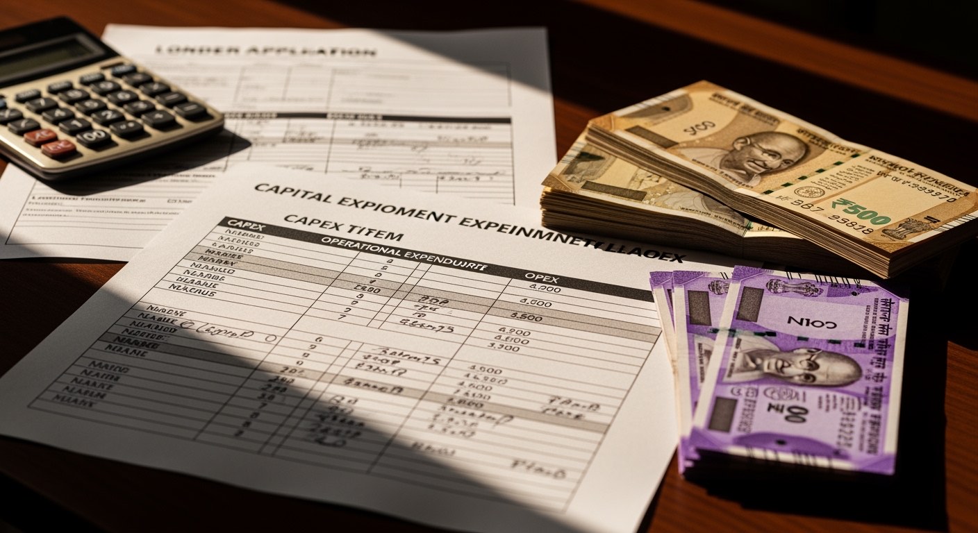 Restaurant cost breakdown in India — capex, opex, working capital